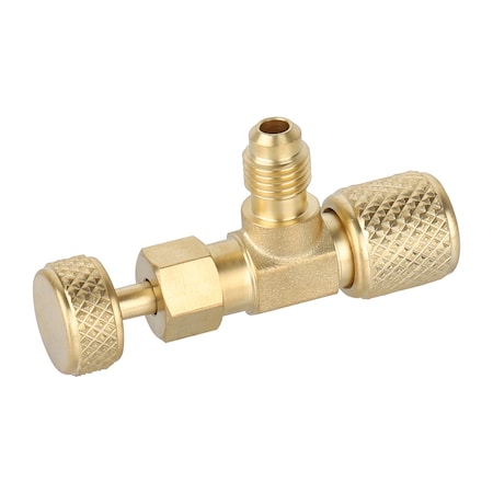 Navac Backseat Control Valve  14 SAE x 14 ORing Coupler F1031